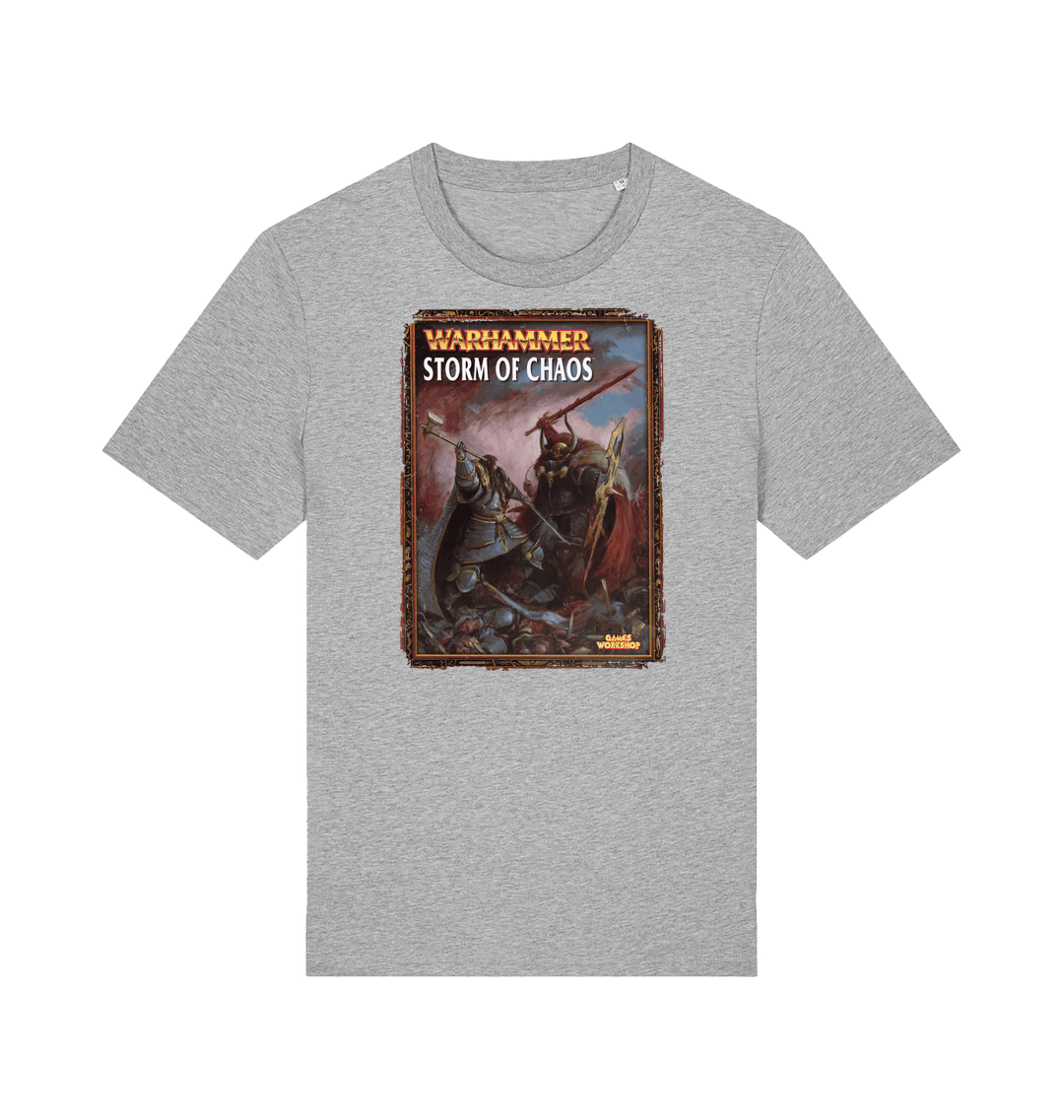 Heather Grey Printed T-shirt